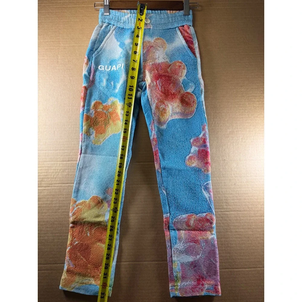 GUAPI Tapestry Jacket Pants Set Youth 10T Blue Gummy Bear Woven Tracksuit NWT